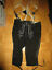Miniaturansicht 1  - ALPHORN Trachtenhose LEDER - Hose schwarz Gr. XL bestickt  geschnürt Jagd Lederh