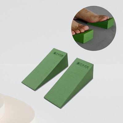 2x  Wedge Slant Board Wadenstrecker Squat Wedge Incline Block für Übungen