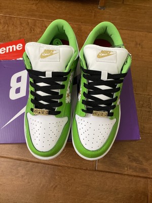 Supreme Nike SB Dunk Low-âMean Greenâ {Size: 8 | In Hand} | eBay