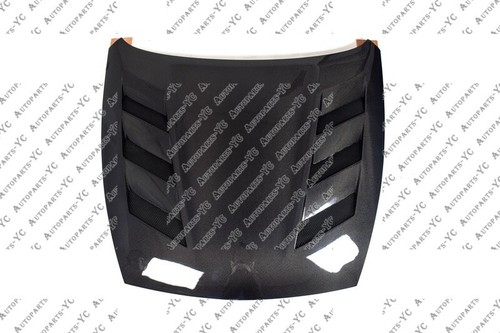 Carbon Auto Kit For 2009-2016 Nissan 370Z Z34 Coupe AMS Style Front Hood Bonnet - Picture 2 of 24