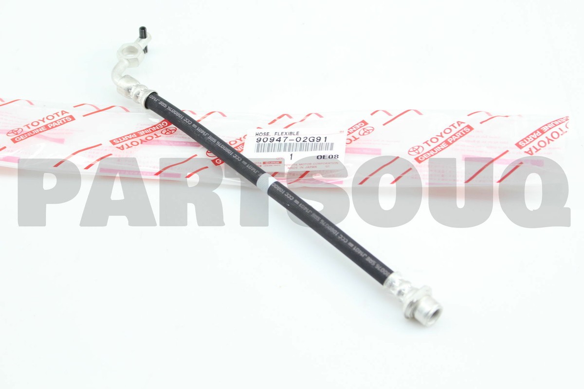 9094702G91 Genuine Toyota HOSE, FLEXIBLE, NO.1(FOR FRONT) 90947