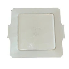 LENOX large Butler's Pantry Square 14.5" Cake Plate by serving piece CRAZING