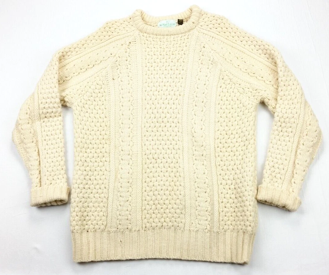 Cream fisherman shop sweater