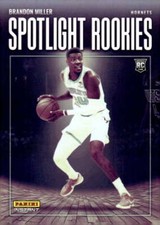 BRANDON MILLER RC 2023-24 Panini Instant Spotlight ROOKIE /209 #2 HORN ID:103515