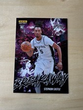2024/25 PANINI INSTANT NBA BREAKAWAY B4 STEPHON CASTLE SAN ANTONIO SPURS  ROOKIE