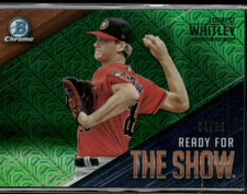 2019 Bowman Chrome Ready For The Show Green Forrest Whitley #RFTS-12 /99