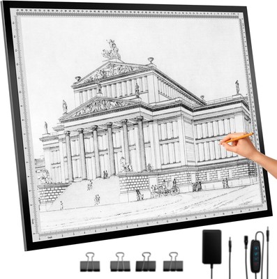 A2 Size LED Tracing Light Pad   Eye-Friendly Light Board for Creative Works