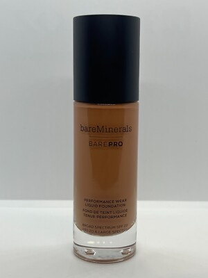 Bareminerals Barepro Perfomance Wear Liquid Foundation 24.5 Maple 1 fl oz