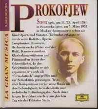 SERGEJ PROKOFJEW - LA GRAN MUSICA - CLASSICAL COLLECTION " BUCH & CD #45#