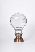 Boules D'esclair, Diamond Cut Design - Newel Post Topper