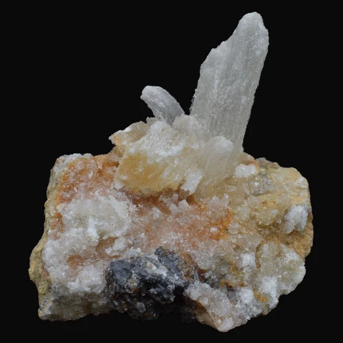 GYPSUM Sericolite (Bou Beker, Touissit, Jerada, Morocco) #M4348 77x59mm