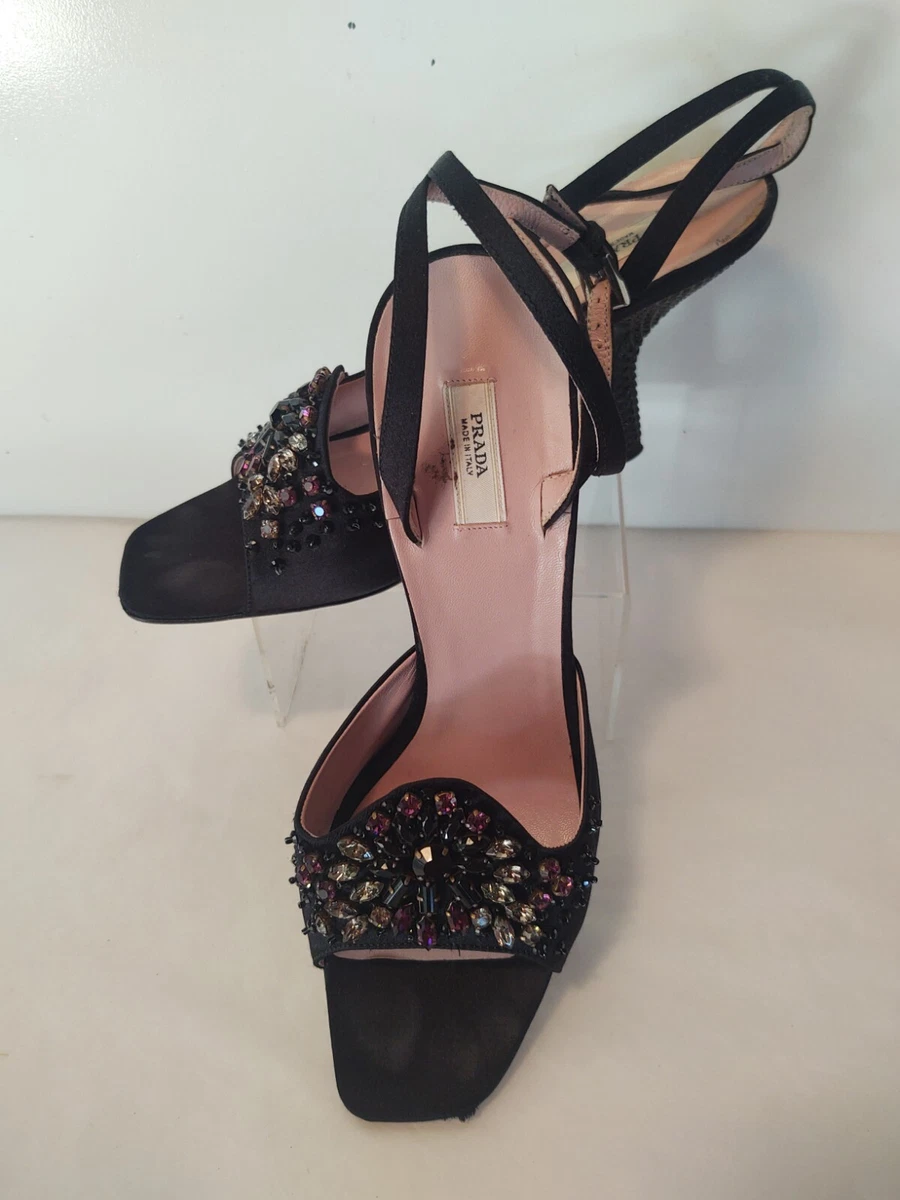 PRADA Women's Silk Upper Sandals for sale | eBay