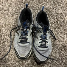 New Balance Gray and Blue Sneakers