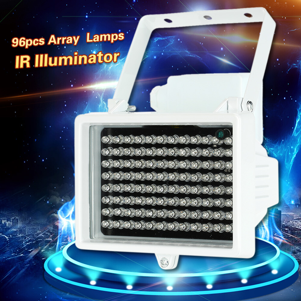 96 IR LED Infrared Illuminator Security Light Night Vision For