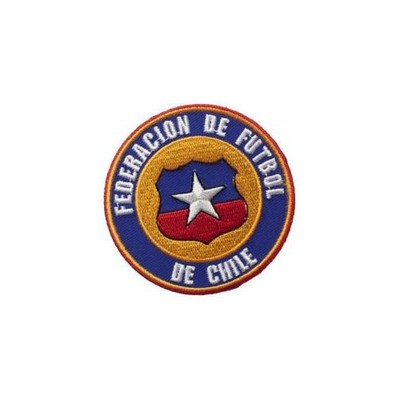 CHILE FEDERACION DE FUTBOL FIFA CUP Iron-On PATCH CREST BADGE 2.5 Inch In DIAM.