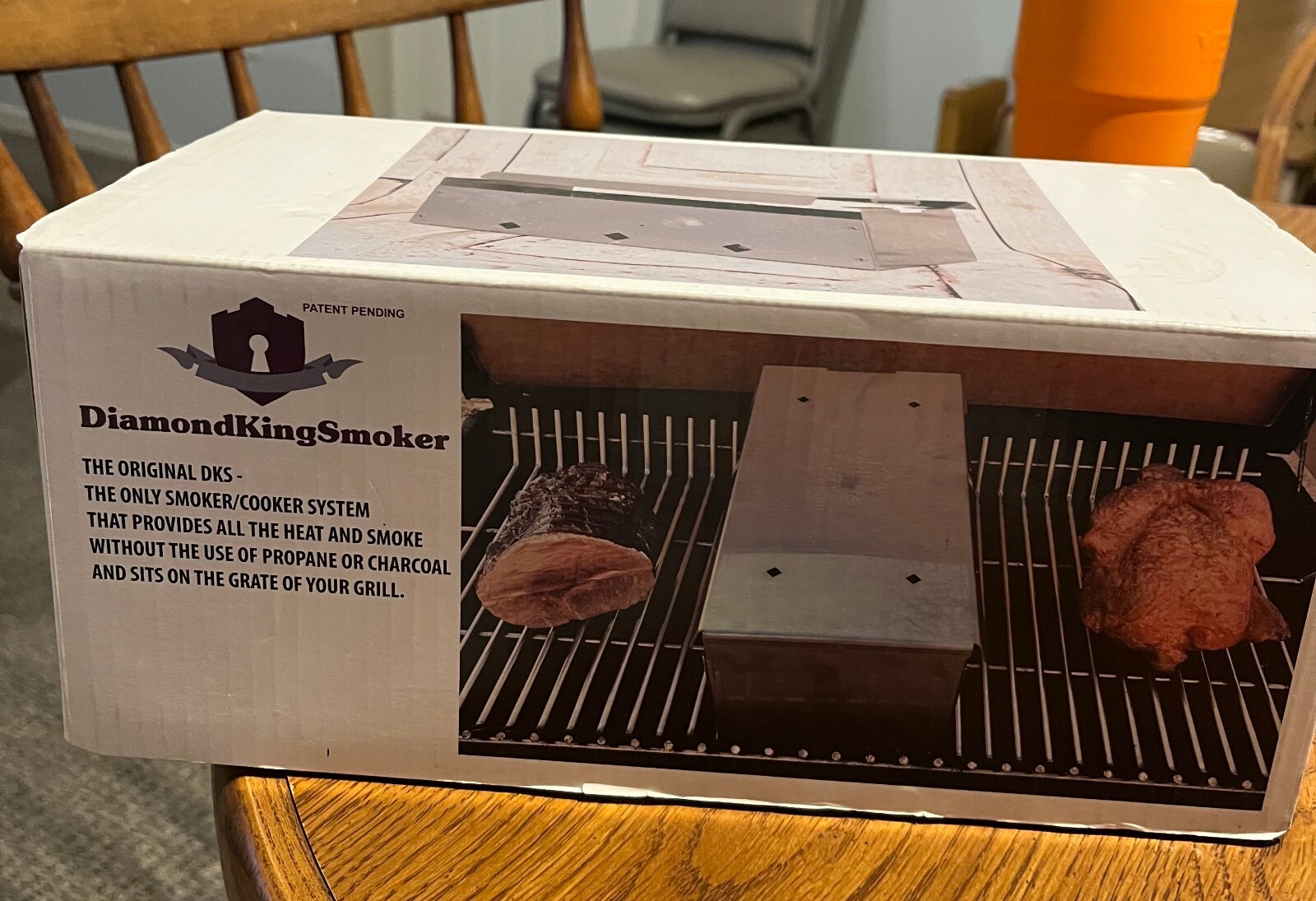 Diamond King Smoker for Grill