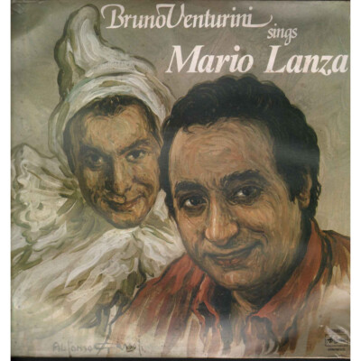 Bruno Venturini Lp Vinyl Bruno Venturini Sings Mario Lanza Sealed