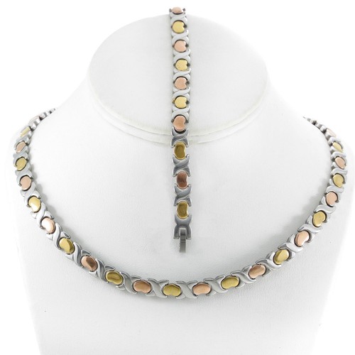 Hugs And Kisses Bracelet In Fine Bracelets Without Stones Hugs And Kisses Stainless Steel Stampato Necklace And Bracelet Set Two Stainless Steel Multi-Tone Gold Plated Fashion Bracelets