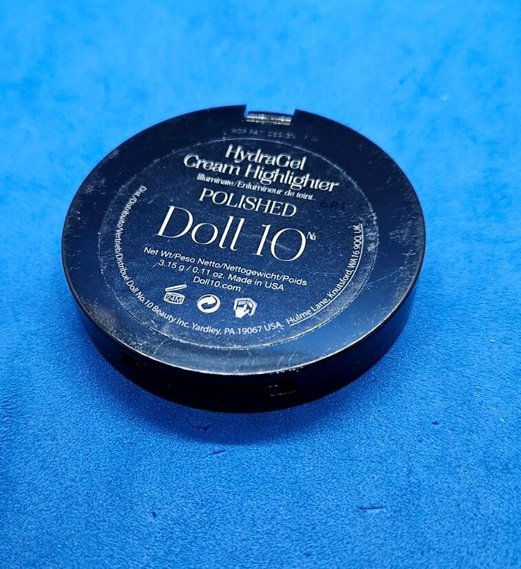 Doll 10 Hydragel Cream Highlighter POLISHED 0.14oz (DAMAGED/FLAWS)