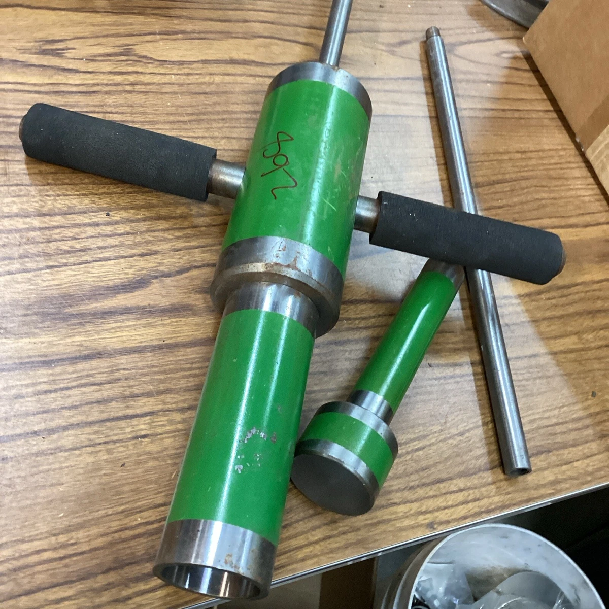 15lb. Slide Hammer Tee Handle Style W 2 Attachments Rods eBay