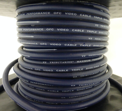 Tributaries Maximum Performance V2 OFC Copper Triple Shielded Video/Coaxial Dig