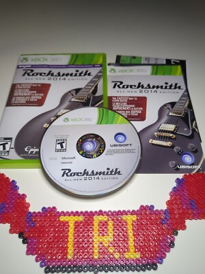 Rocksmith All New 2014 Edition (Microsoft Xbox 360, 2013) **CIB**TESTED**WORKING