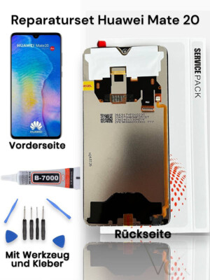 Original SP Huawei Mate 20 HMA-L09 L29 LCD Display Touch Screen ohne Rahmen