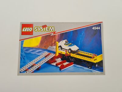 Lego  Eisenbahn TRAIN 4544 Bauanleitung BA Bauplan INSTRUCTIONS ZUG