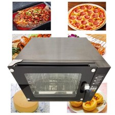220V Three Layers Hot Air Circulation Electric Oven 60L 350℃ Pizza Oven Individu