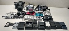 Digital Camera Lot For Parts Only Canon Nikon Sony Olympus Fujifilm