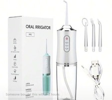 Cordless Portable Water Dental Flosser Oral Irrigator Rechargeable Teeth Cleaner