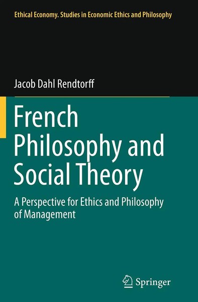 French Philosophy And Social Theory Jacob Dahl Rendtorff Taschenbuch Vii 2016-image