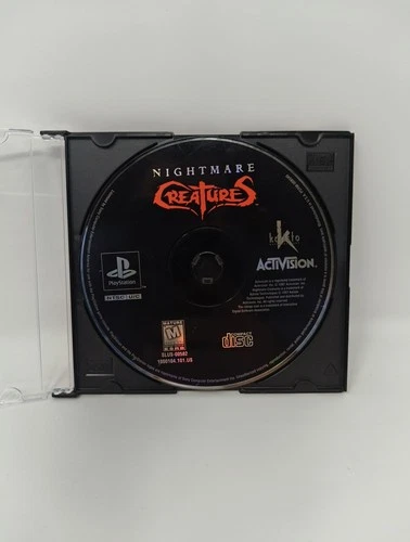 Nightmare Creatures (Sony PlayStation 1, 1997) PS1 Disc Only Tested