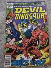 TRIPLE SIGNED Stan Lee, Jack Kirby, Mike Royer!! Devil Dinosaur #4 Comic
