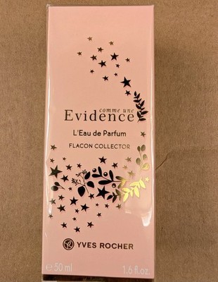 SEALED Yves Rocher comme une Evidence L'Eau de Parfum 1.6 fl oz Flacon Collector
