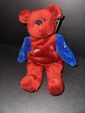 Colorado Avalanche Peter Forsberg 21 Salvino's Bammers Bean Bag Plush Bear Tag