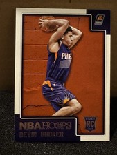 2015-16 Panini NBA Hoops Devin Booker #268 Rookie RC Phoenix Suns 🔥💎📈