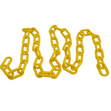 2011 5ft Medium Yellow Plastic Chain - Classic, versatile, durable bird toy