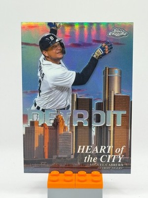 2022 Topps Chrome Heart of the City Miguel Cabrera Detroit Tigers #HOC-2