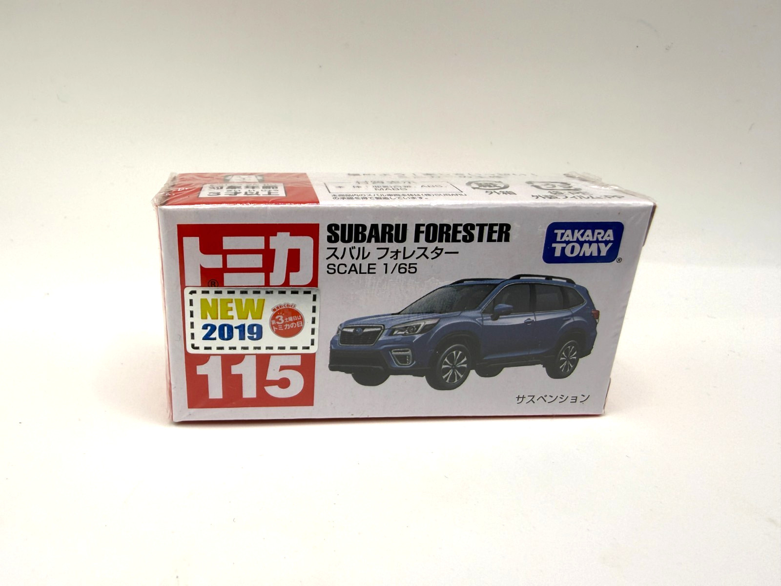 UK Stock - Tomica No.115 Subaru Forester Takara Tomy 2019 HK Ver New