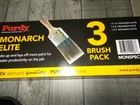 Purdy Monarch Elite Paint Brush Set 3 Pack ( 1.5 in , 2 in , 3 in ) MONSPEC3