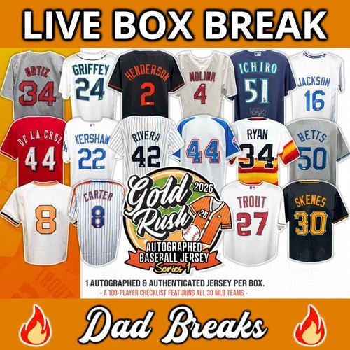 LOS ANGELES ANGELS Gold Rush autographed/signed baseball jersey: Live BoxBreak