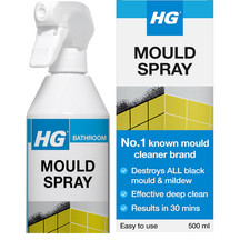 HG Mould Remover Spray 500 ml Effective & Mildew Cleaner Removes Mouldy stains 16.20 per litre