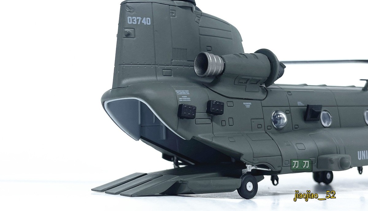 WLTK 1:72 US Army MH-47G Chinook Military Transport Helicopter
