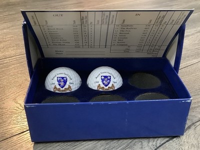 2- 1997 126th British Open Championship @ Royal Troon Golf Club logo golf balls