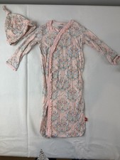 Magnetic Me Modal Girl Pink Sleeper Gown  Hat Set Newborn-3mo
