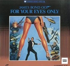 LaserDisc James Bond 007: For Your Eyes Only Japanese Import