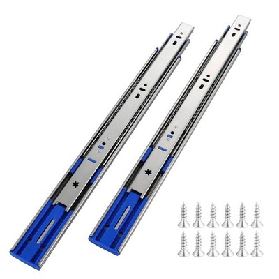 14 Inch Soft Close Drawer Slides,4 Pairs Heavy Duty 100 LB Capacity Full Exte...