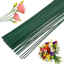 200 Pcs Floral Stem Wire,22 Gauge 16 Inch Floral Stems for Flower Arrangements D