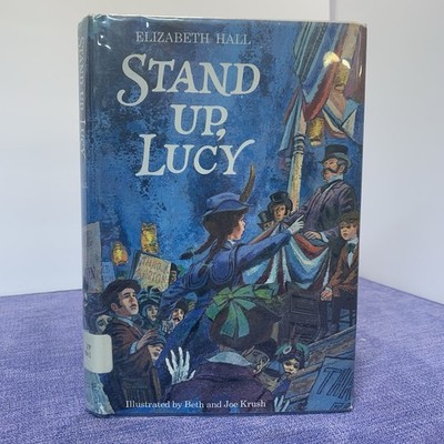 Stand Up Lucy Elizabeth Hall 1971 1st Print HC DJ  Houghton Mifflin